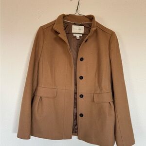 Banana Republic Woman’s Camel Brown Pea Coat